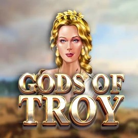 Gods of Troy logo by Red Tiger Gaming at Dragonia Casino