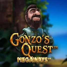 Gonzo's Quest Megaways online game logo by Red Tiger Gaming on dragoniaa.gr